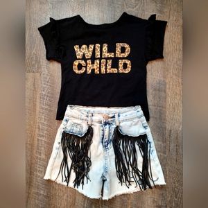 Sparkle in pink girls outfit